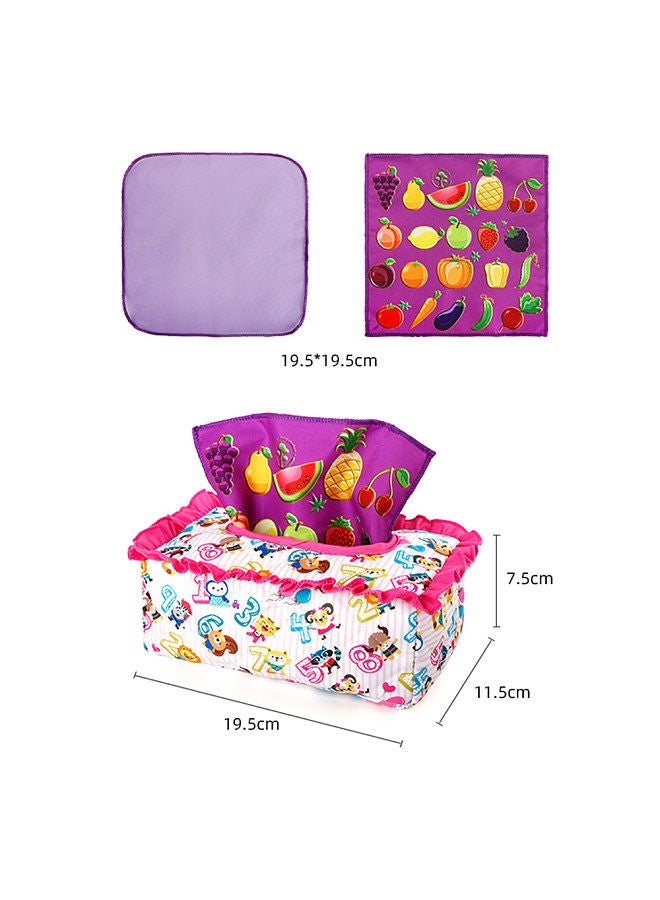 Tissue Box Baby Toy Montessori Toys for 6 to 12 Months Baby Toys Sensory Toy for Babies Toddlers  - Image 3