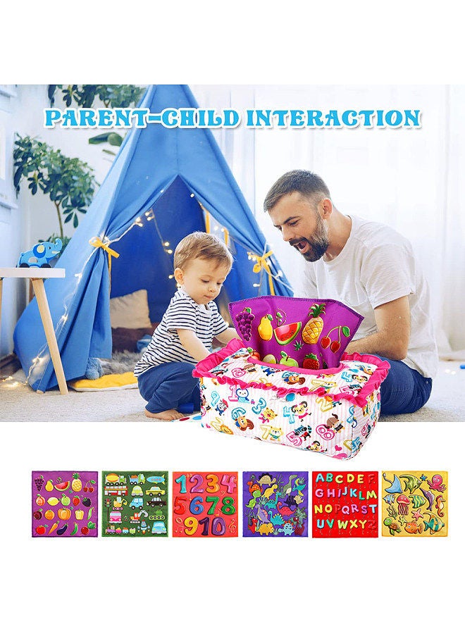 Tissue Box Baby Toy Montessori Toys for 6 to 12 Months Baby Toys Sensory Toy for Babies Toddlers  - Image 5
