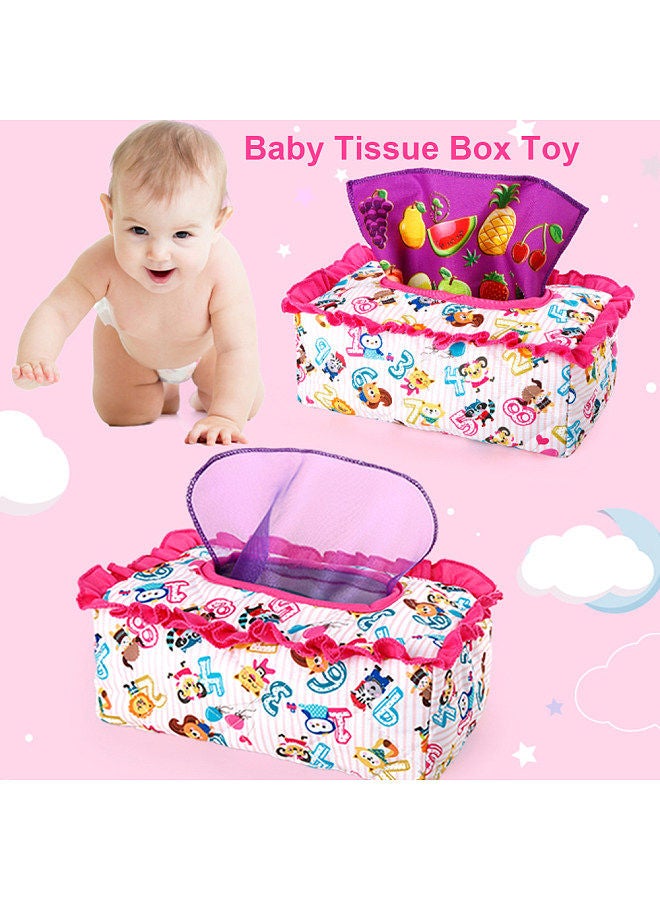 Tissue Box Baby Toy Montessori Toys for 6 to 12 Months Baby Toys Sensory Toy for Babies Toddlers  - Image 4