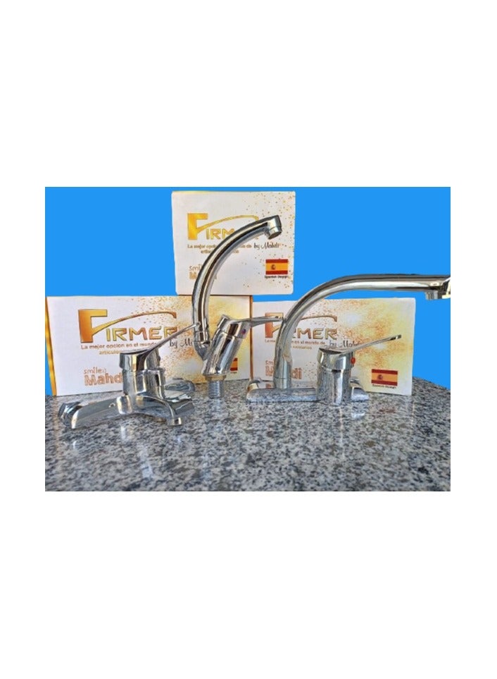 3-piece copper mixer set - Image 1