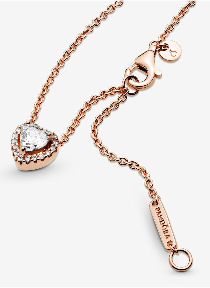 Pandora Violet Pandora Sparkling Heart Collier Necklace  - Image 5