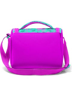 CORAL HIGH Kids Water Green Pink Flamingo Patterned Thermo Lunch Box 11712  - Image 4