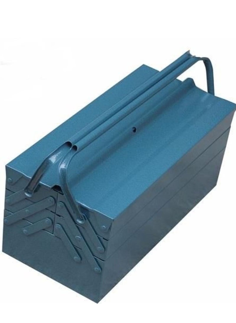Generic - 3-Tier Foldable Big Tool Box blue - Image 1