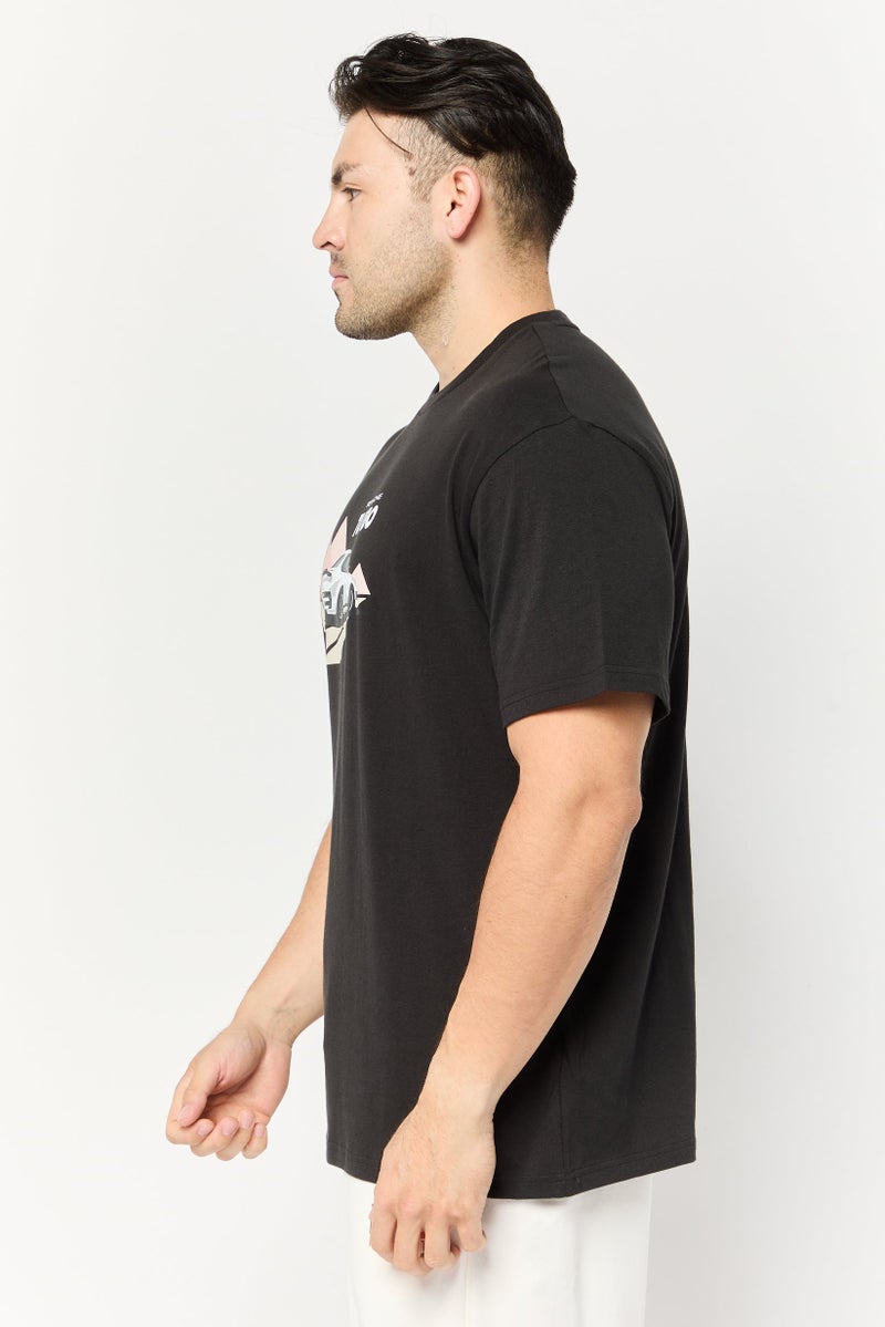 Puma x Porsche Men Sportswear Fit Outdoor T-Shirt, Black - Image 3