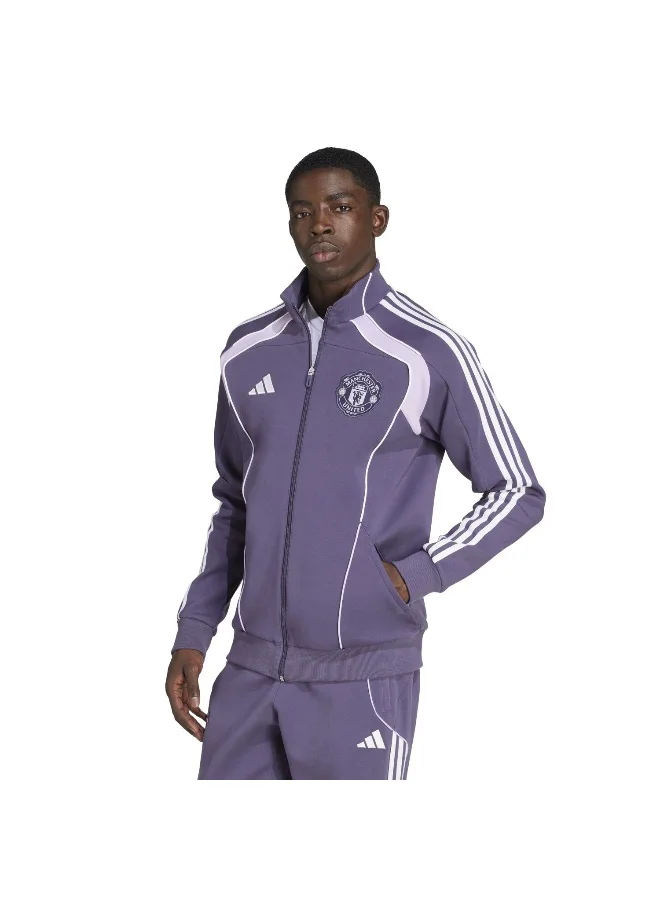 adidas Adidas Mufc Ubp Dktt Purple Tracksuit Jacket Track Tops For Men