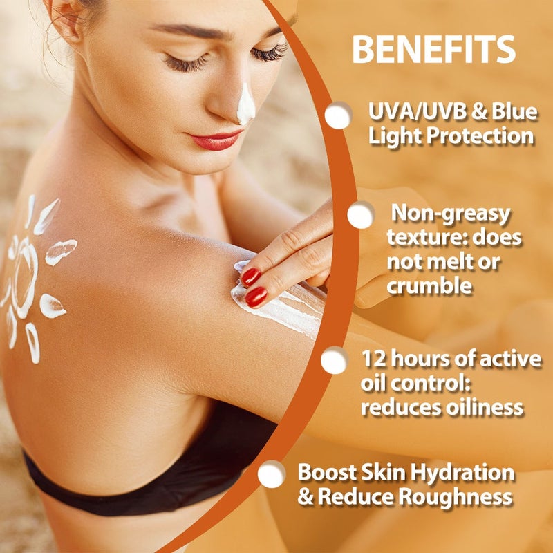 LANEMAY Facial Protection Cream SPF50+ PA++++, 60g, Waterproof and Fast-Absorbing - Image 3