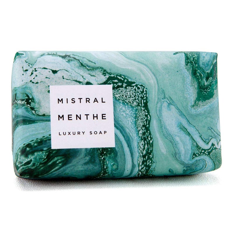 Mistral Bar Soap Shea Butter Mint 2 Bars