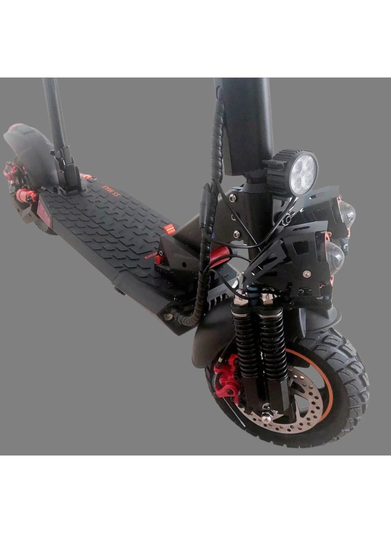 Kugoo Electric Scooter S5 Max - 1200W Motor, 55km/h Max Speed, Foldable - Image 4