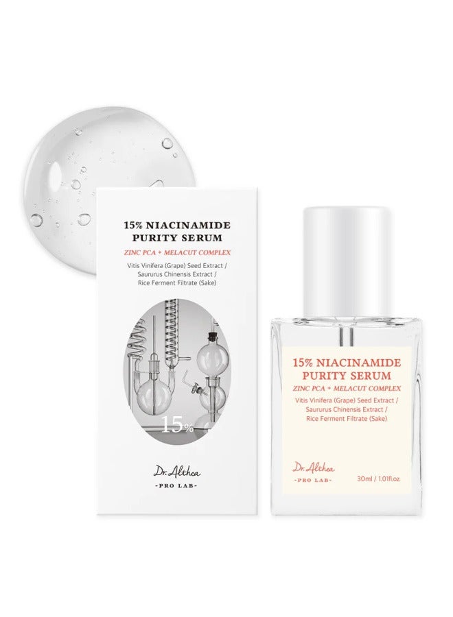 Dr.althea 15% Niacinamide Purity Serum - 30ml - Image 1