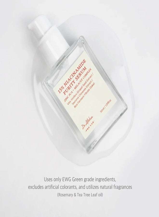 Dr.althea 15% Niacinamide Purity Serum - 30ml - Image 2