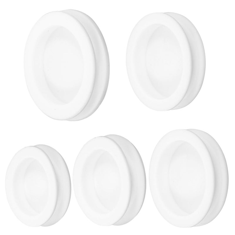 NUOBESTY Piggy Bank Stopper, 5pcs Piggy Bank Silicone Plugs Replacement Saving Box Plug Hole Cover Silicone Seal for Coin Jar Accessories 28mm, 30mm, 32mm, 34mm, 36mm - Image 1