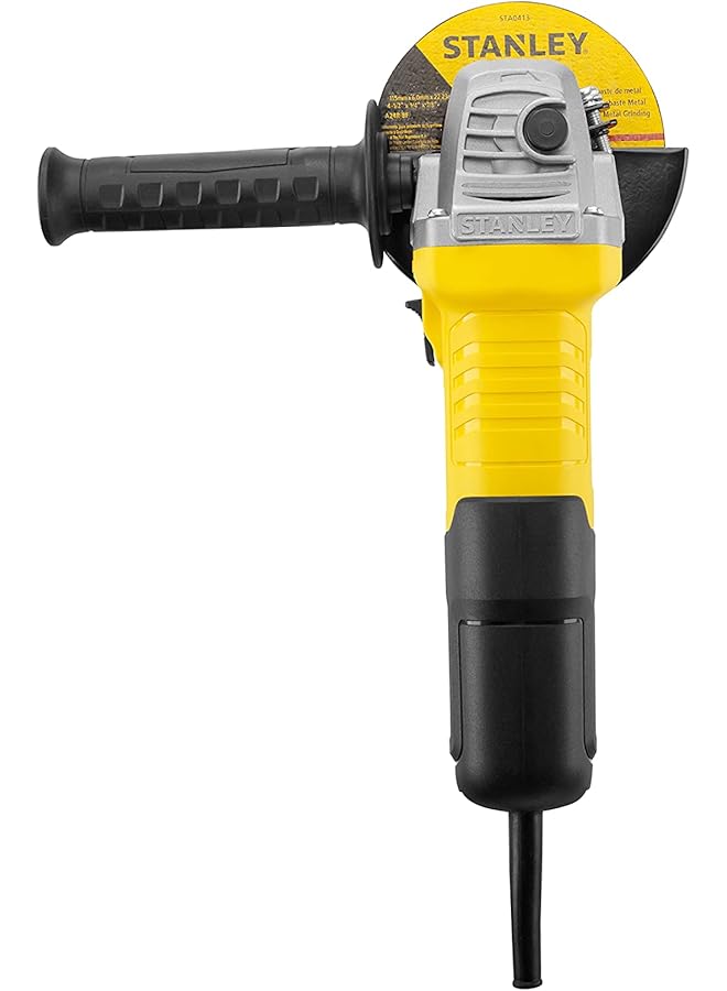 Stanley Power Tool Corded 900W Small Angle Grinder 115 Mm Stgs9115 B5 - Image 3