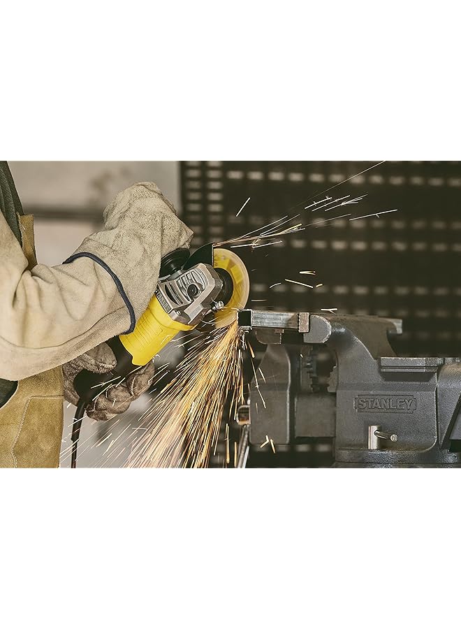 Stanley Power Tool Corded 900W Small Angle Grinder 115 Mm Stgs9115 B5 - Image 5