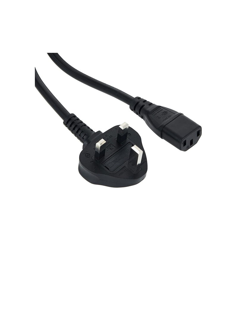 Desktop Power Cable 3 Pin with Fuse 1.5m - Image 3