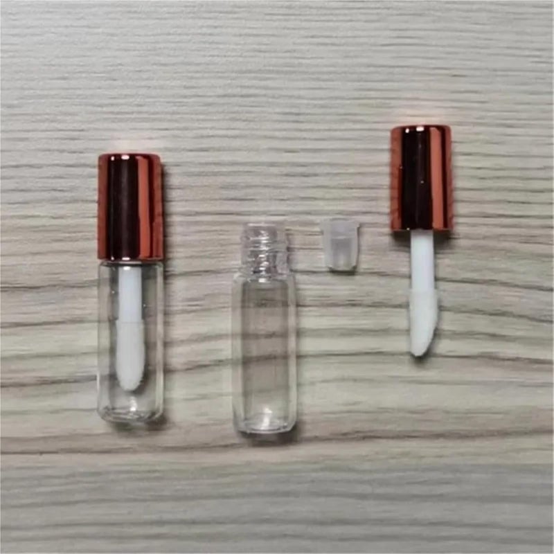 Lipstick Tube 50pcs 2ml Lip Balm Tube Container With Cap Empty Bottle Lipgloss Cosmetic(2ml pink) - Image 3