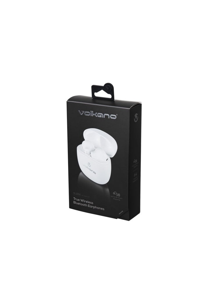 Volkano - Volkano Sleek Series TWS Earphones easy to carry and pocket friendly - Image 1