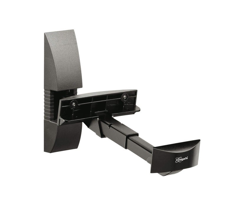 Vogel'S Vlb 200 Universal Speaker Wall Bracket, Swivels Up To 90º (Left/Right), Tiltable 15º, Max. 44 Lbs (20 Kg), Black, 2 Brackets - Image 1