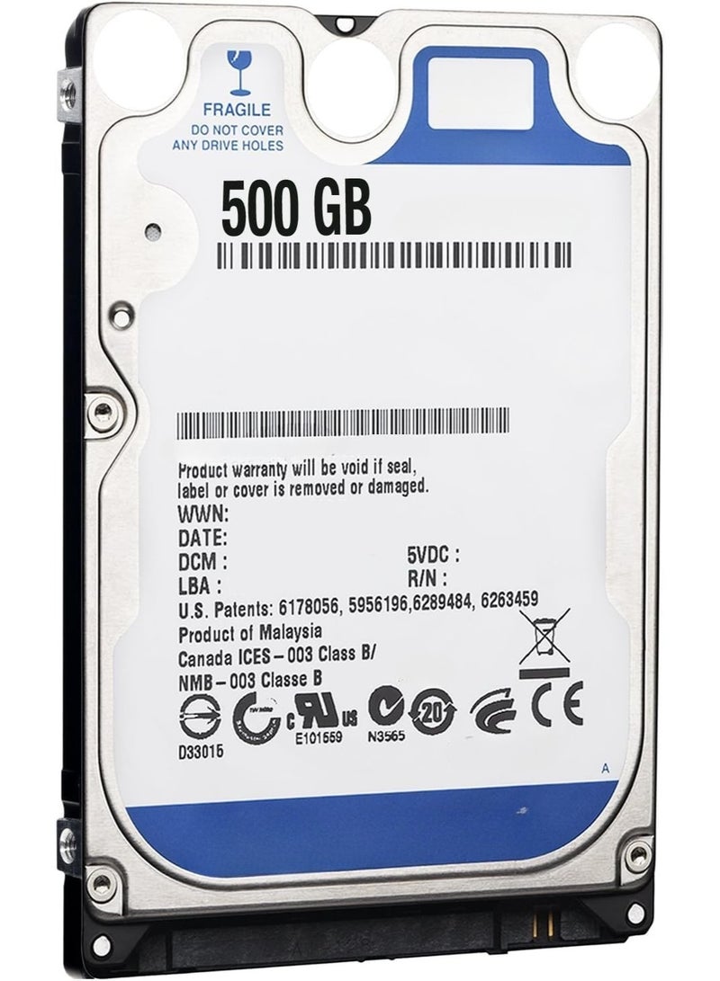 Internal Hard Drive 500GB – Reliable & Easy Storage for Desktop & Laptop - Image 1