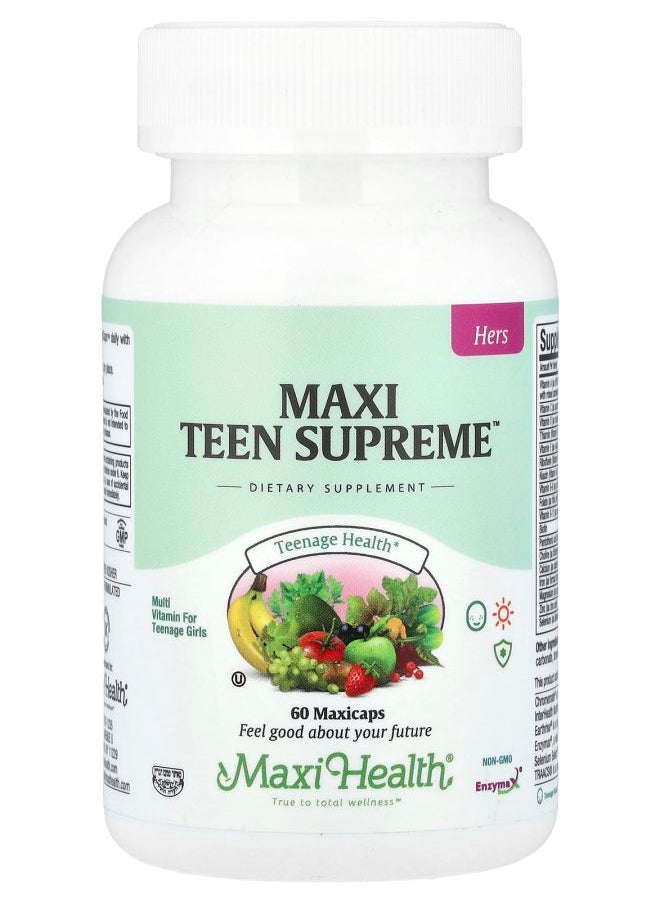 Maxi Health Maxi Teen Supreme™ Hers 60 Maxicaps 