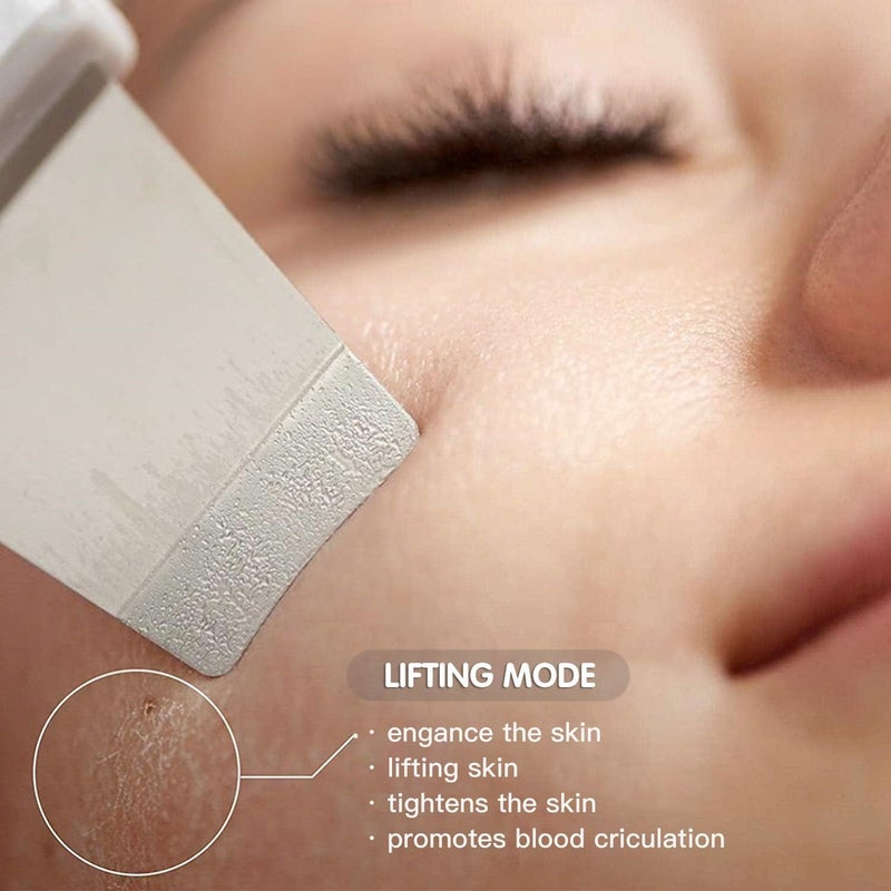 SCIENISH Ultrasonic Spatula Lon EMS Electric Face Scraper Pore Cleanser - Image 4