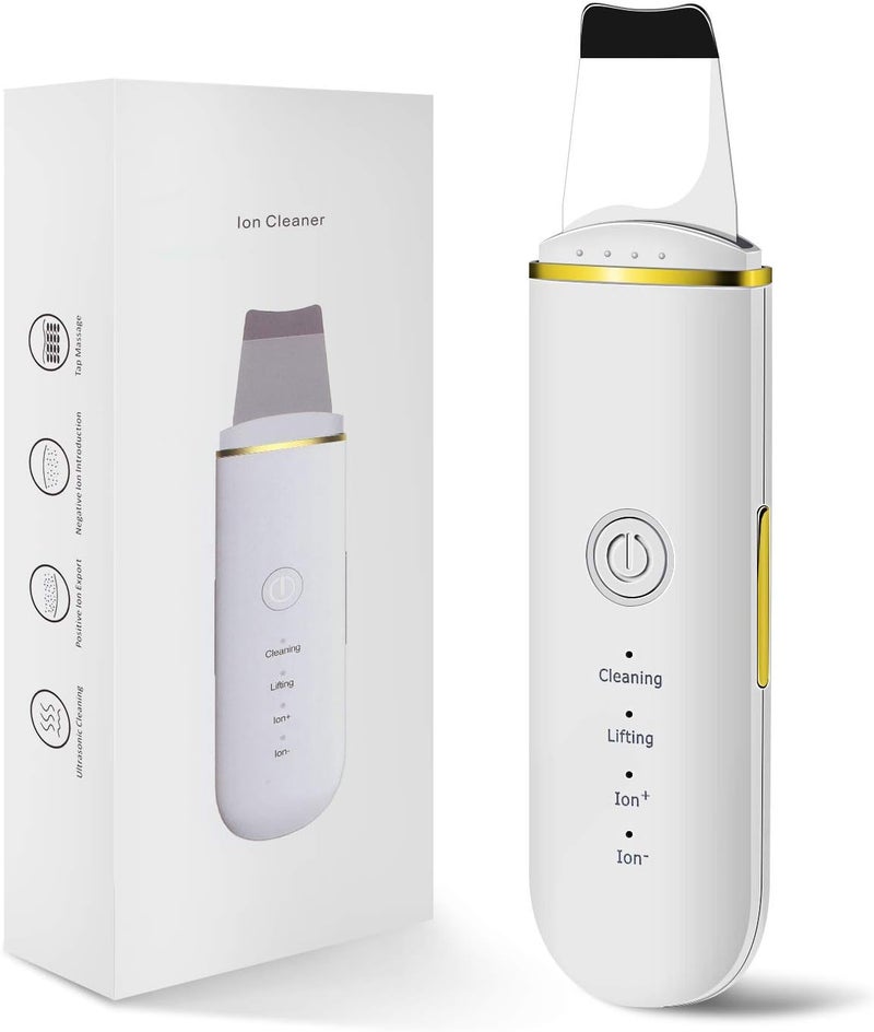 SCIENISH Ultrasonic Spatula Lon EMS Electric Face Scraper Pore Cleanser - Image 1