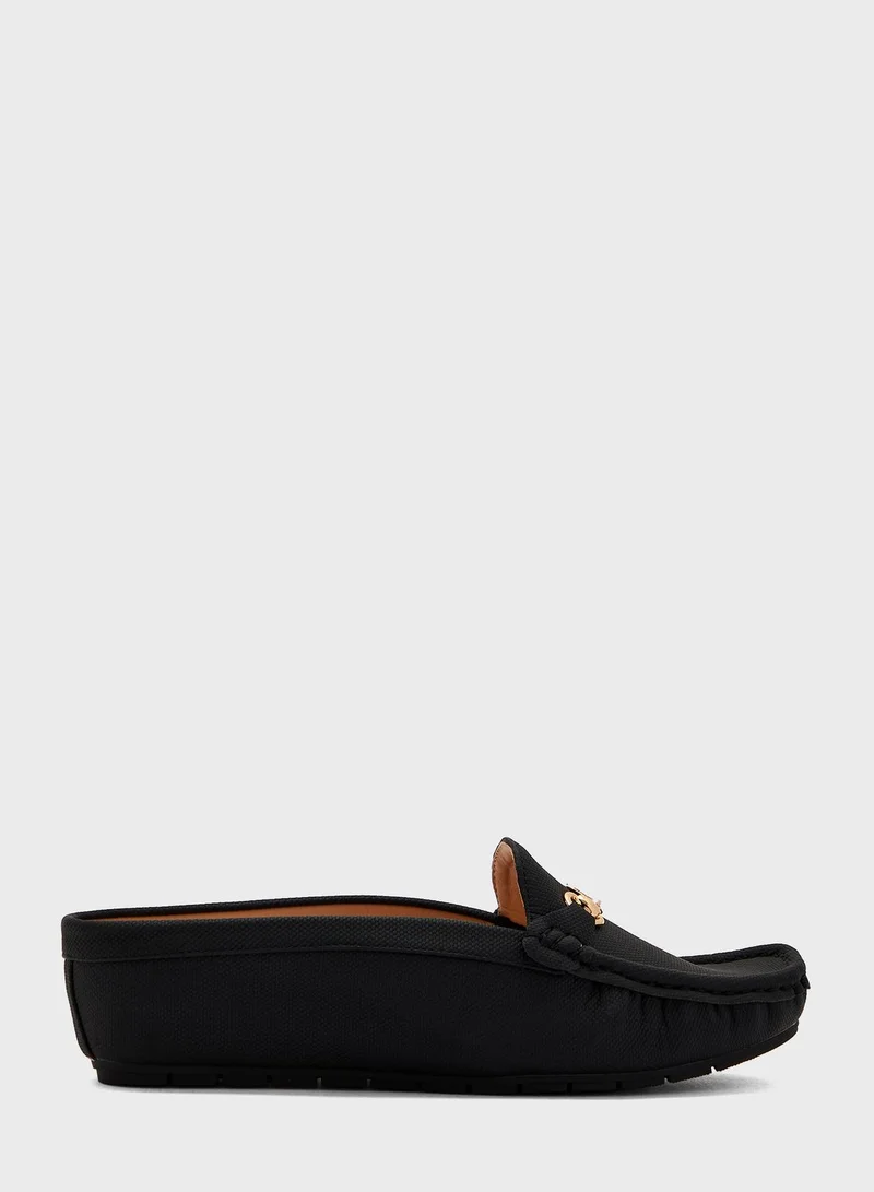 shoexpress Open Back Moccasins