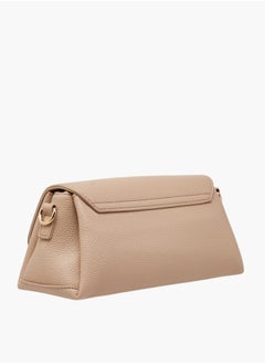 Flora Bella By Shoexpress Women's Logo Accent Crossbody Bag with Twist Lock Closure and Detachable Strap  - Image 3
