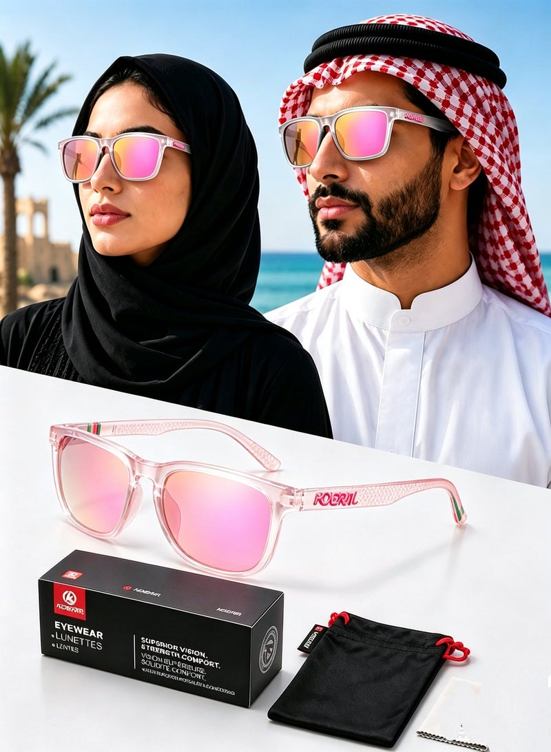 kdeam UV400 Polarized Sunglasses for  Women Outdoor Driving Sports Eyewear - Image 1