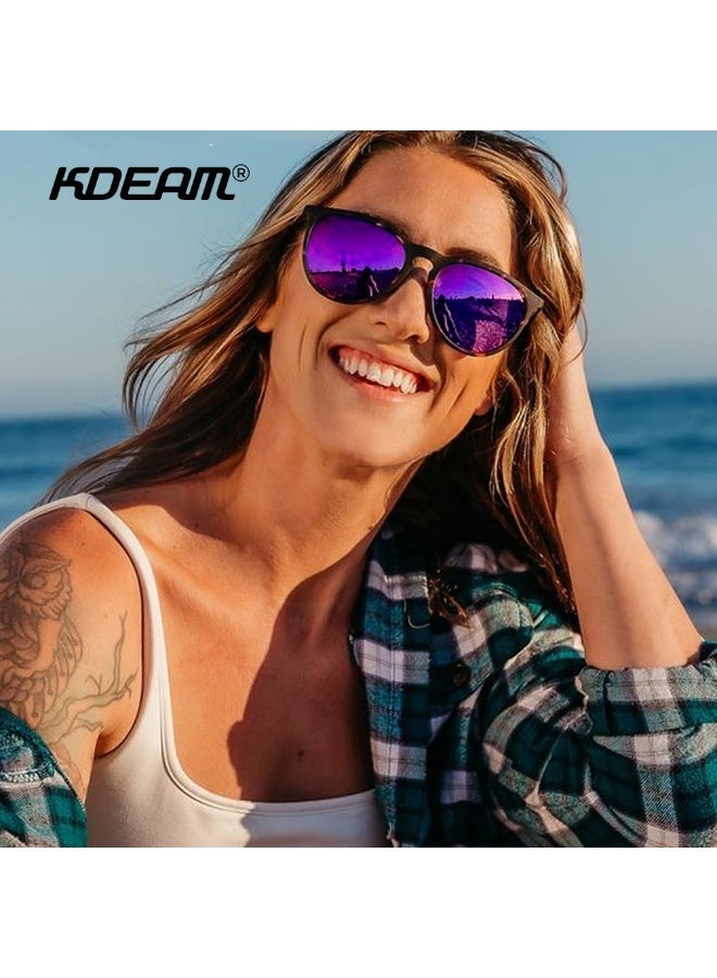 kdeam UV400 Polarized Sunglasses for  Women Outdoor Driving Sports Eyewear - Image 3
