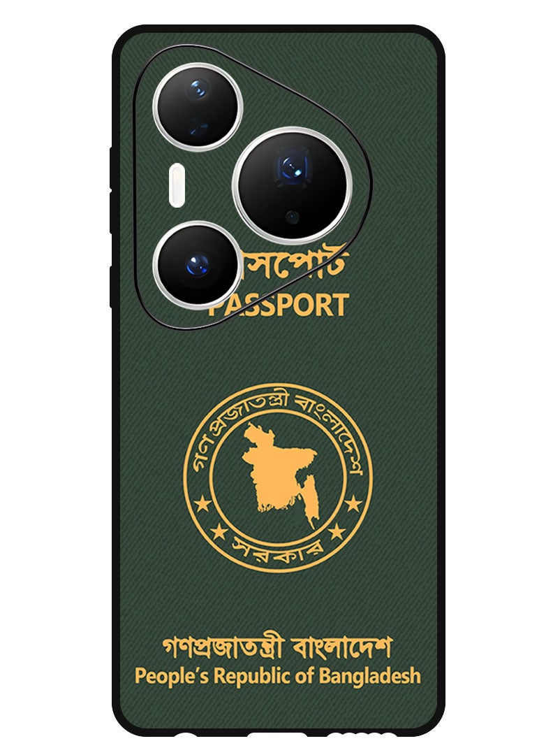 Theodor Case Compatible with Huawei Pura 80 Pro Plus 6.8 Inch Protection Shockproof Bumper Cover Bangladesh Passport - Image 1