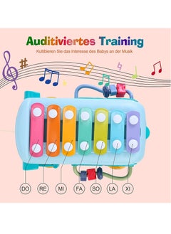 Y&D Baby Toys 12 18 Months Musical Toy Bus Includes Xylophone, Shape Sorter, Pull Along for 1 Year Old Boys Early Educational Best Gift Girls  - Image 4