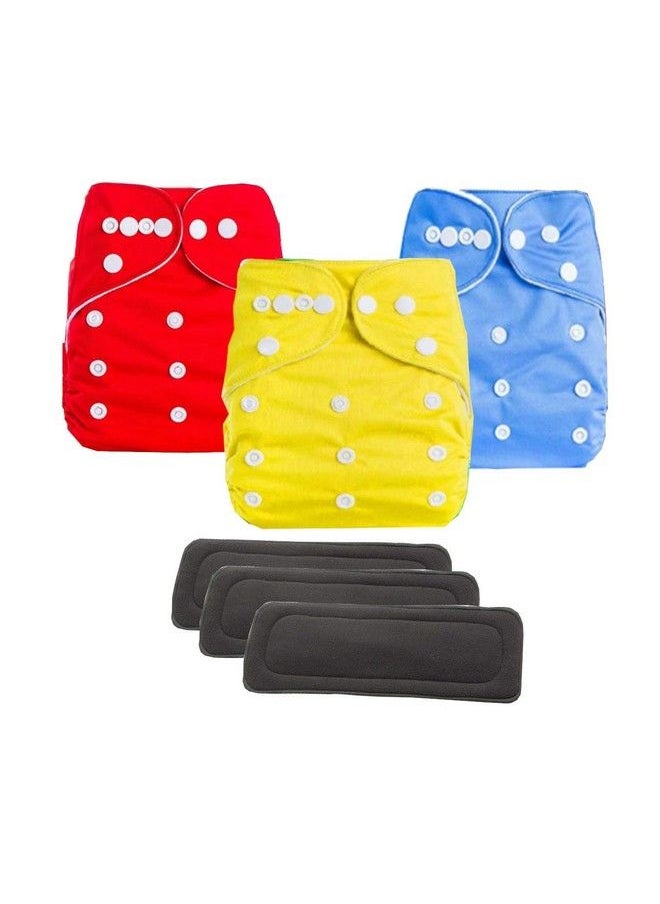 DOMENICO World Kids Diaper Reusable Diaper Baby Washable Diaper Cloth Diaper Nappies With Wet Free Inserts For Babies (5 Layer Insert Pad For Cloth Diapers)  - Image 2