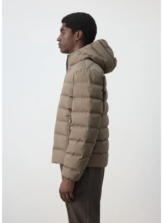 Mango Man 34-MISTERIO Water-repellent jacket, 80% down, 20% feather filling for Men | Best Price UAE