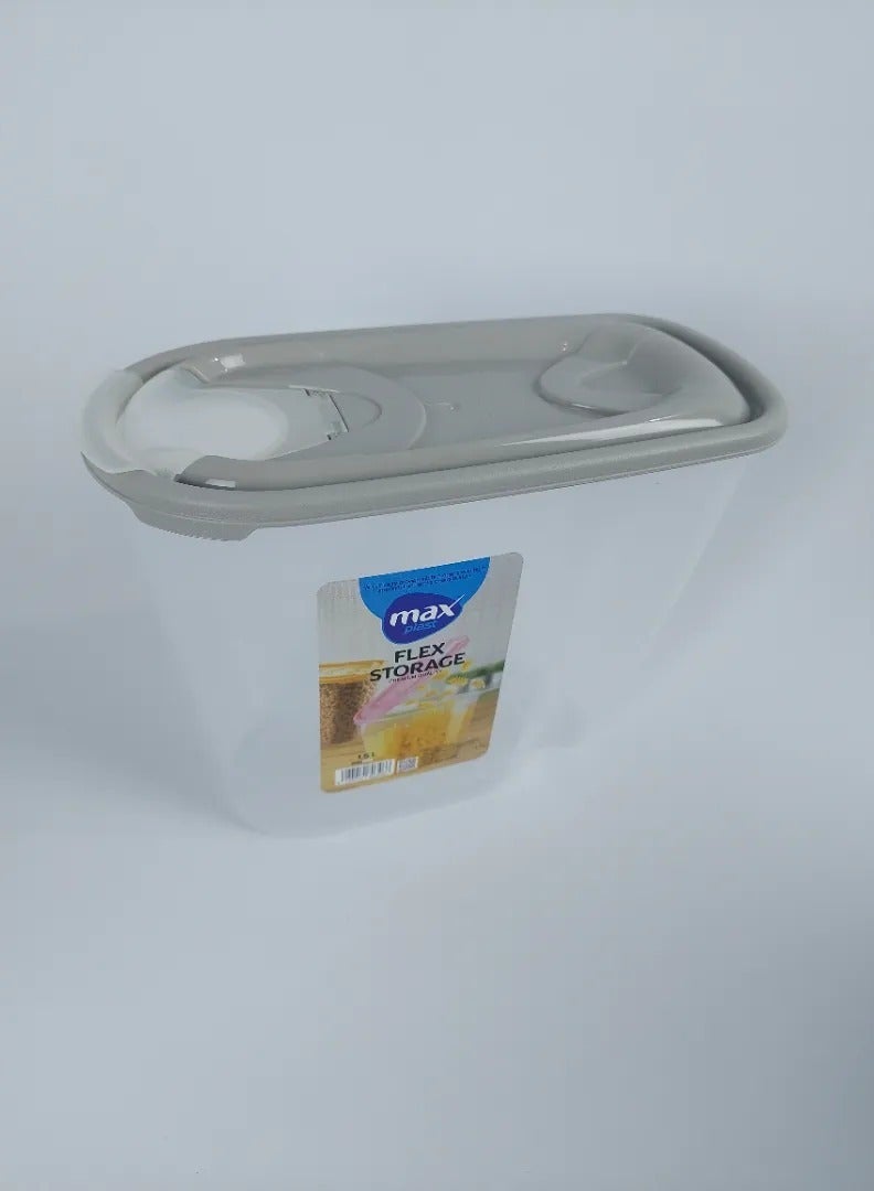 ماكس بلاست صندوق تخزين الفاصولياء من ماكس بلاست، بلاستيك عالي الجودة، سعة 1.5 لتر، متعدد الألوان - Image 5