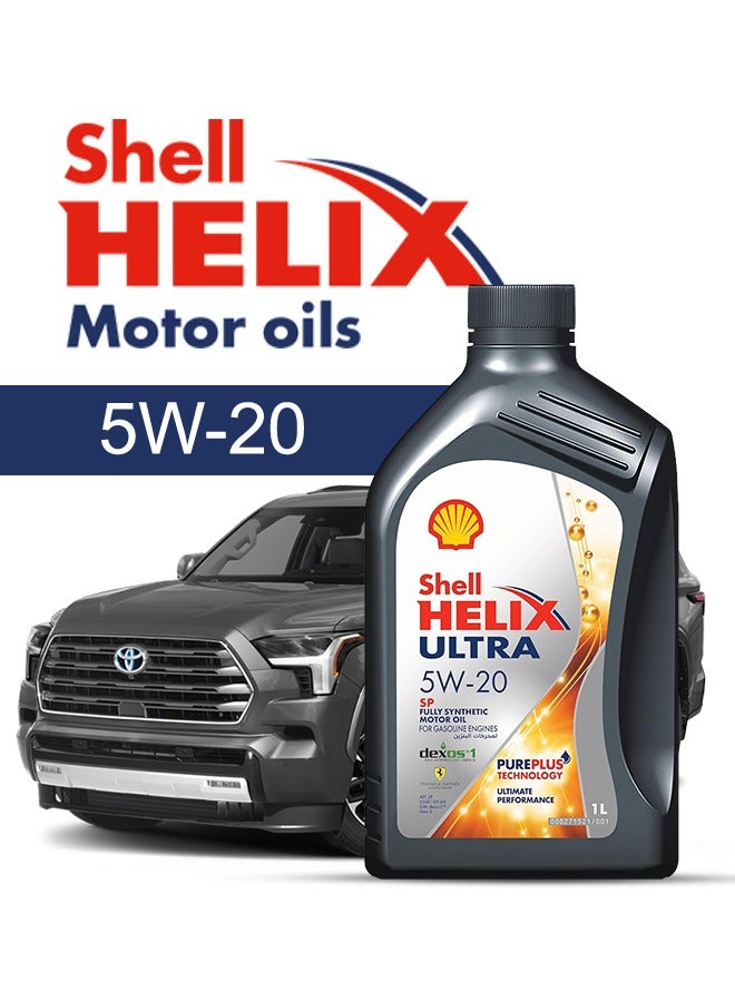 Shell Engine Oil – For TOYOTA Sequoia  2024 - 2008, 8 Liter,  5w20 Shell - With Engine Oil Filter - 2008 2009 2010 2011 2012 2013 2014 2015 2016 2017 2018 2019 2020 2021 2022 2023 2024