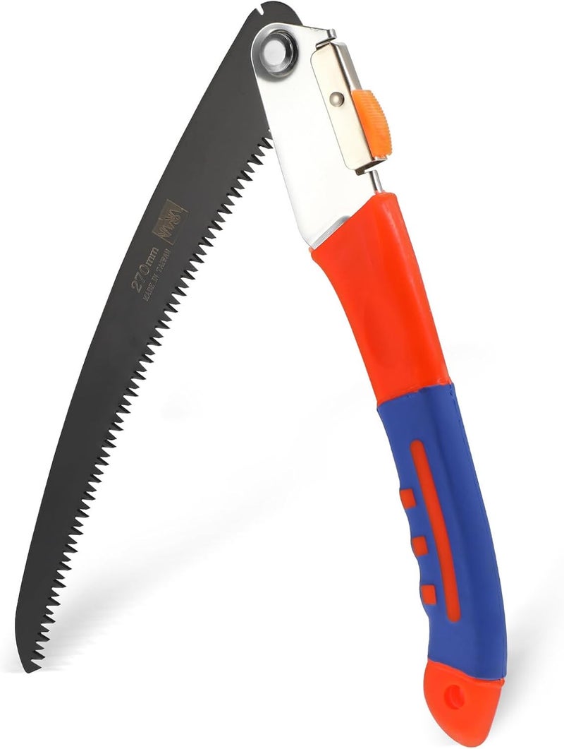 Levemolo Folding Pruning Saw with Sk5 Steel Blade Portable Hand Saw for Tree Trimming and Camping for Outdoor Gardening and Hiking - Image 1