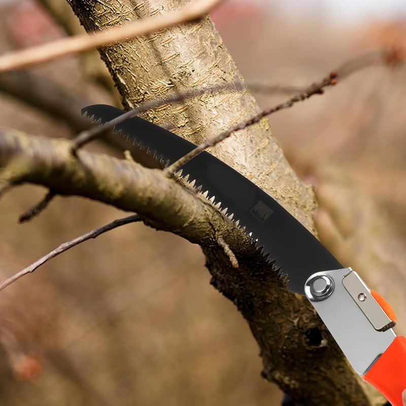 Levemolo Folding Pruning Saw with Sk5 Steel Blade Portable Hand Saw for Tree Trimming and Camping for Outdoor Gardening and Hiking - Image 5