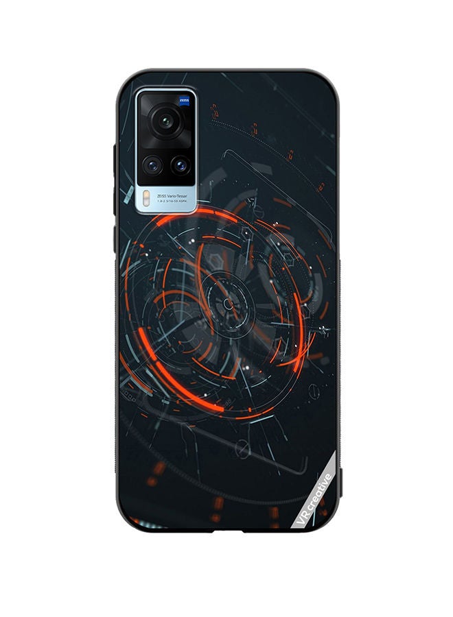 VR CREATIVE Protective Case Cover For Vivo X60 Tech Design Multicolour - Image 1