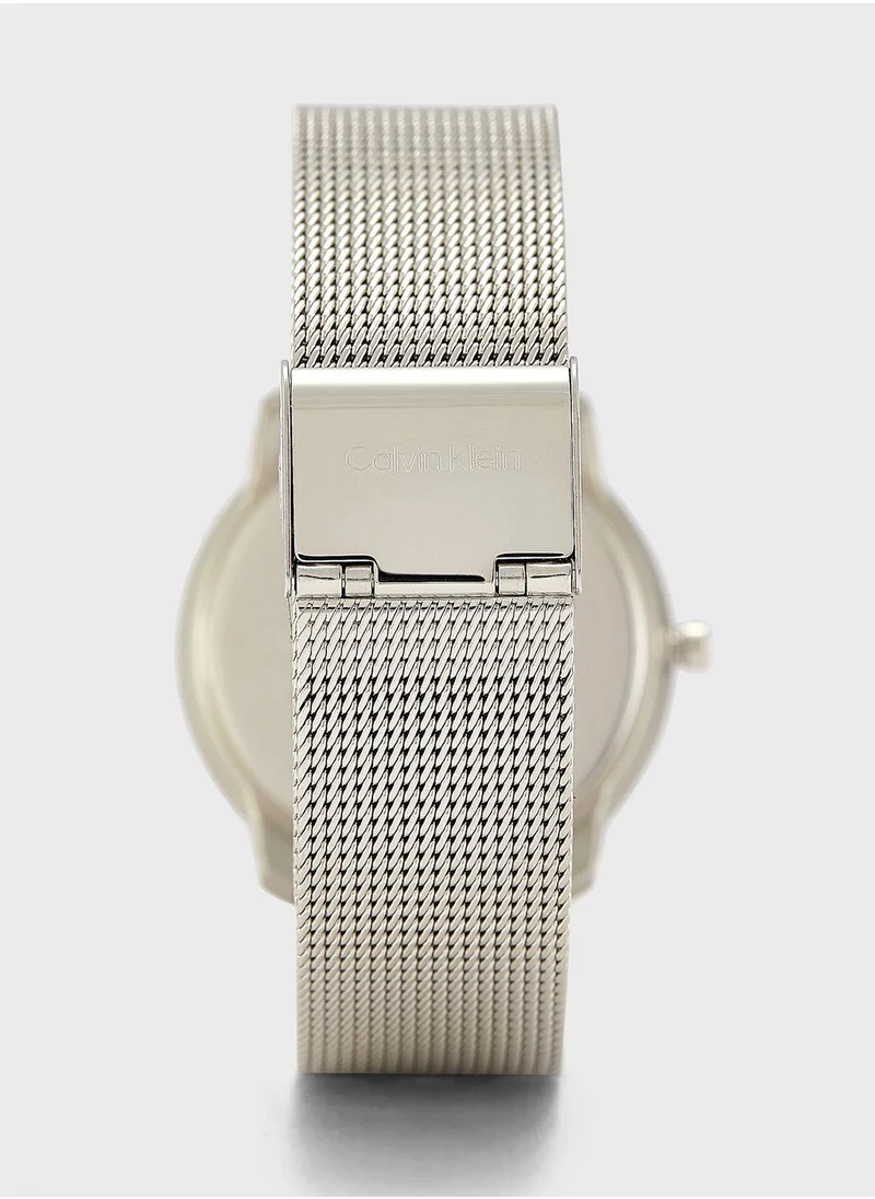 CALVIN KLEIN Iconic Mesh Analog Watch