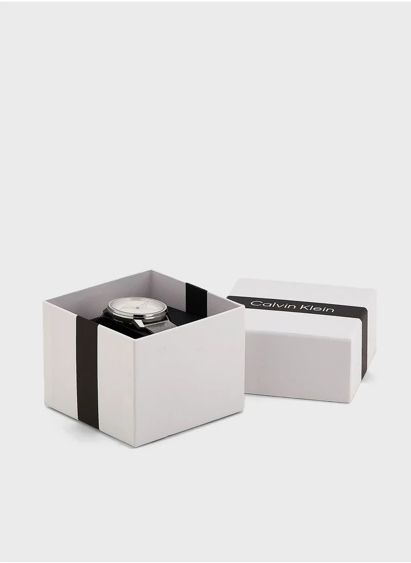 CALVIN KLEIN Iconic Mesh Analog Watch