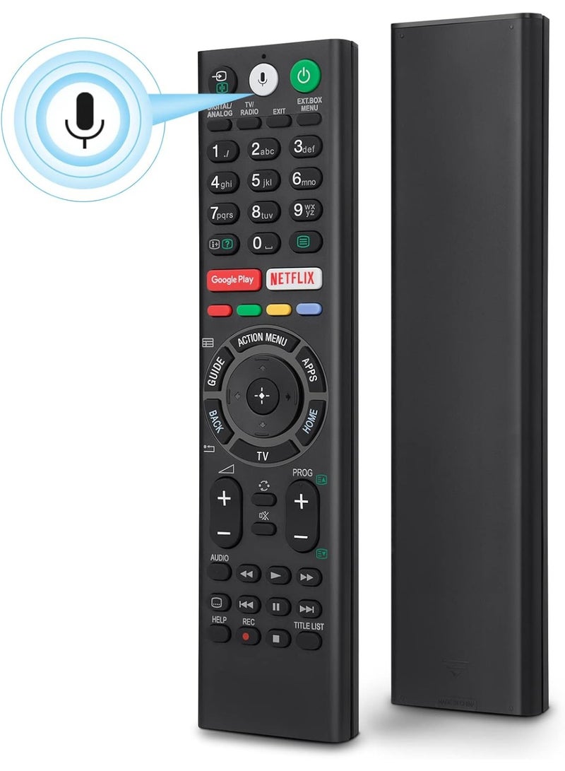 KENSHUO Voice Replacement Remote for Sony-TVs and Bravia-TVs，for All Sony 4K UHD LED LCD HD Smart TVs - Image 1