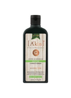 A'kin Jojoba & Geranium Purifying Conditioner Free From Parabens Sulfates And Silicones 225 Ml  - Image 1