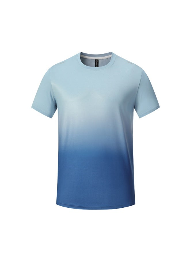 Nariele New Fashion Gradient Speed Drying T-shirt - Image 3