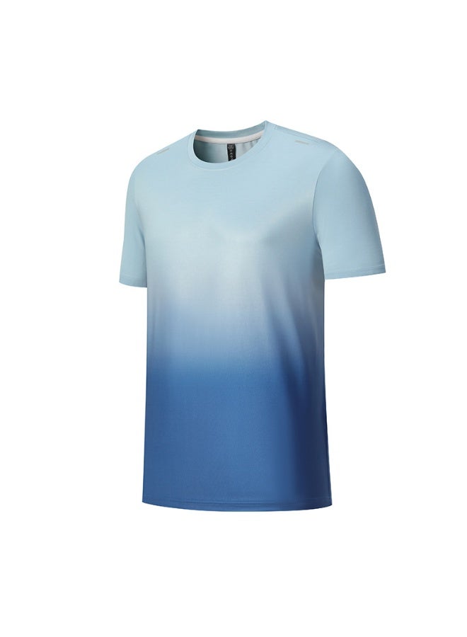 Nariele New Fashion Gradient Speed Drying T-shirt - Image 1