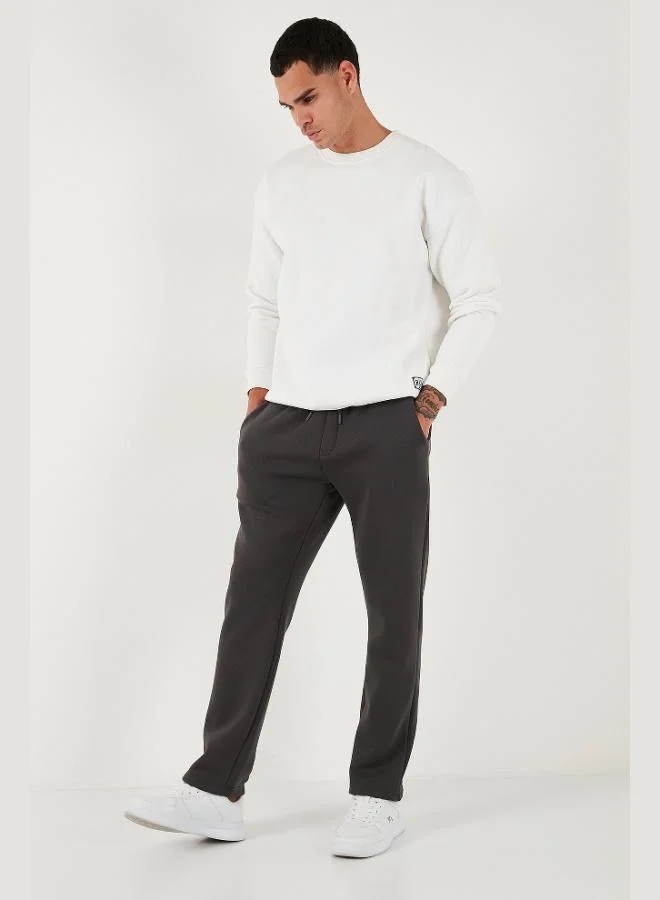 Buratti  Buratti Cotton Regular Fit Normal Waist Raised Sweatpants Men's TRACKSUIT 5908040 for Men | Best Price UAE