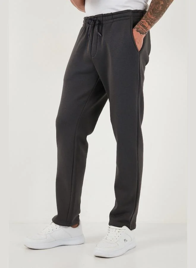 Buratti  Buratti Cotton Regular Fit Normal Waist Raised Sweatpants Men's TRACKSUIT 5908040 for Men | Best Price UAE