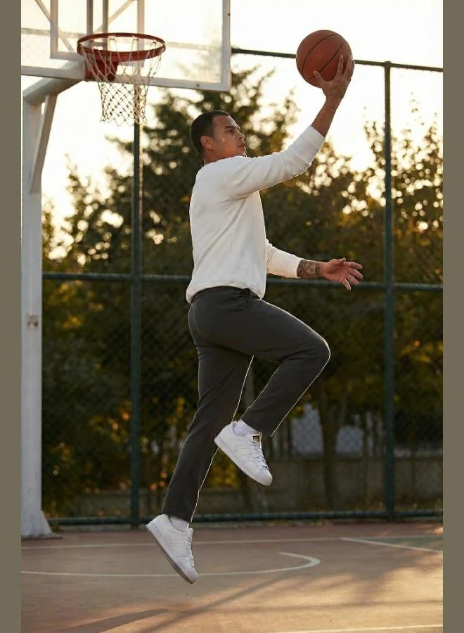 Buratti Cotton Regular Fit Normal Waist Raised Sweatpants Men's TRACKSUIT 5908040