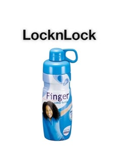 LOCK & LOCK LocknLock 450ml Finger Water Bottle - Blue, Compact, Airtight, and Durable for Sports and Daily Use 