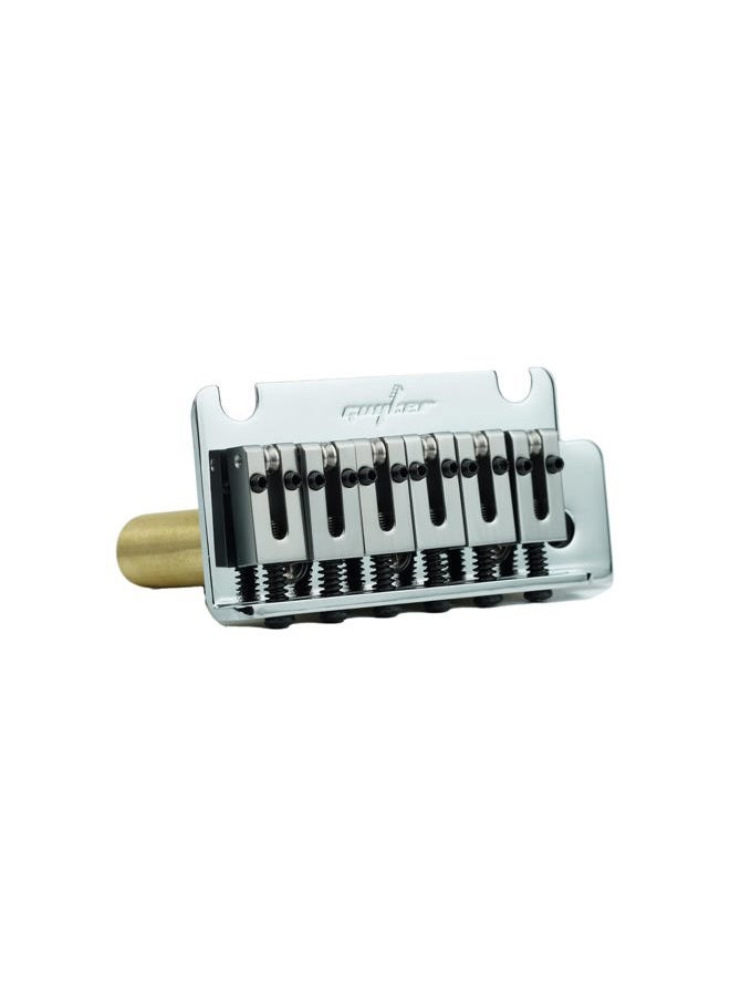 Guyker Guitar Tremolo Bridge with Roller Saddle & Block & Bridge Stud, Spring and Claw, Pop-In Vibrato Bar, Complete Install Kit (GG-2001, Chrome) - Image 3
