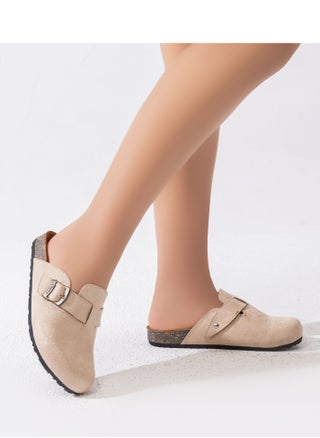 Mules Flat Suede SB-15- Beige - pzsku/Z825D9AB8D954C43FEA05Z/45/_/1740585563/b38e4123-5101-4219-b0e3-deb14a684931
